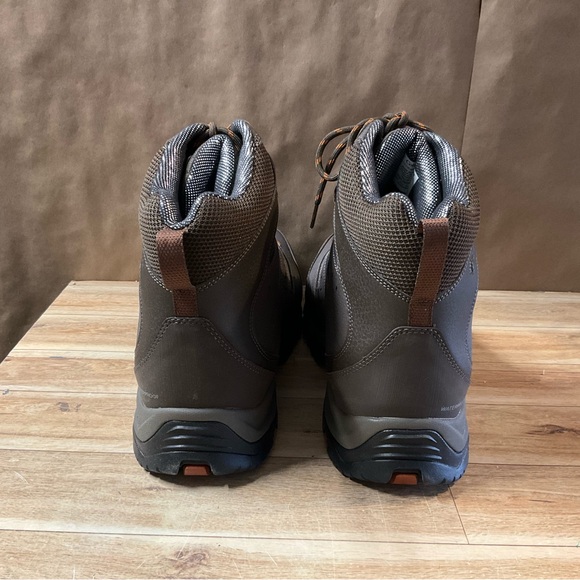 Men’s Columbia Gunnison II Omni Heat Boots 15 Cordovan Dark Adobe Winter Brown - Picture 8 of 13